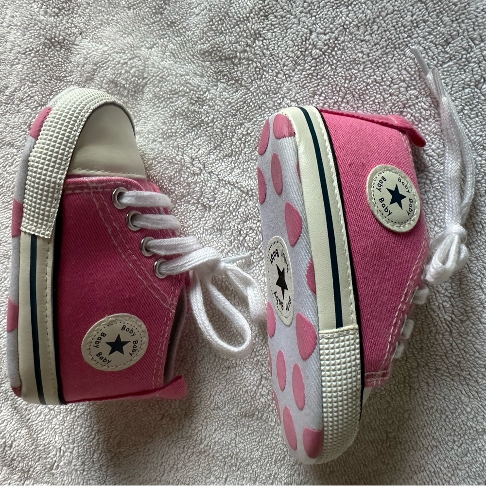 Newborn/Baby high top sneakers